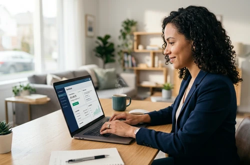 Friendly auto loan advisor ready to assist